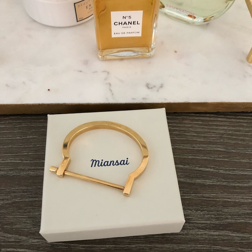 Miansai Bracelet Cuff Gold